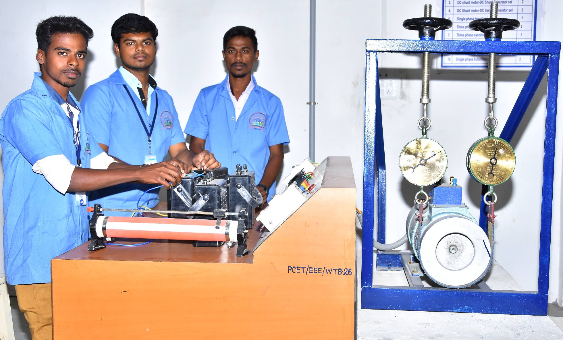Podhigai Engineering College - podhigai-engineering-college-eee-electrical-machines-lab